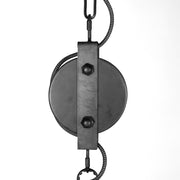 Hanglamp Fuse Prachtige Metaal Zwart 47x47x42 cm-Hanglampen-LABEL51