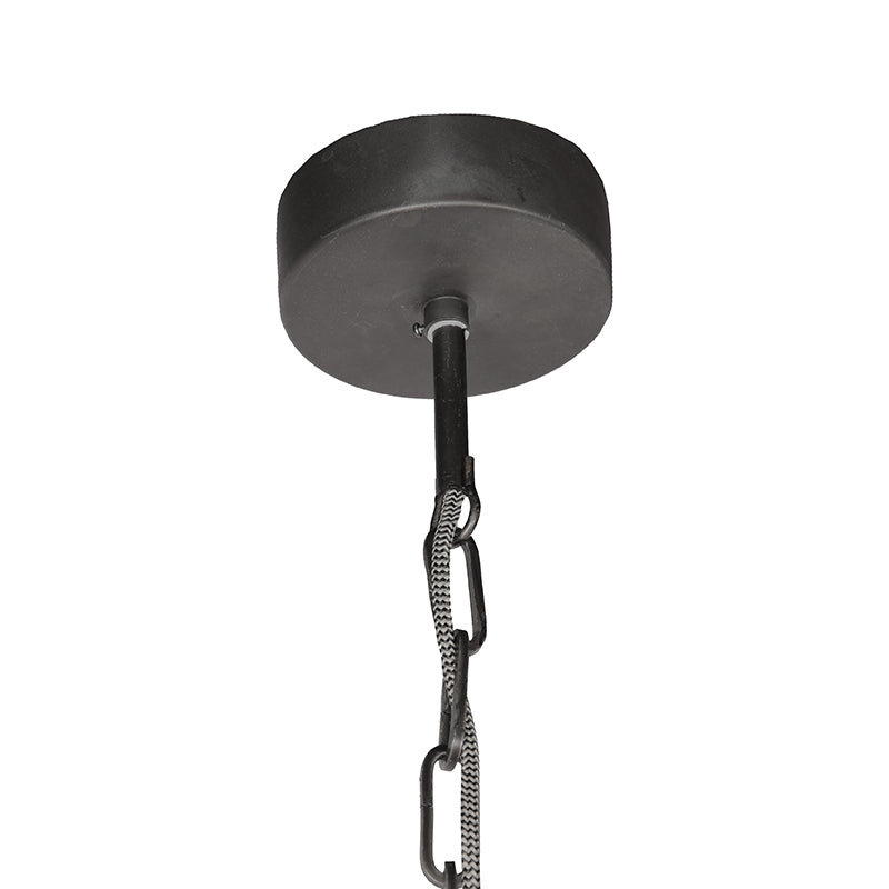 Hanglamp Fuse Prachtige Metaal Zwart 47x47x42 cm-Hanglampen-LABEL51