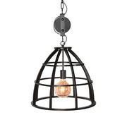 Hanglamp Fuse Prachtige Metaal Zwart 47x47x42 cm-Hanglampen-LABEL51