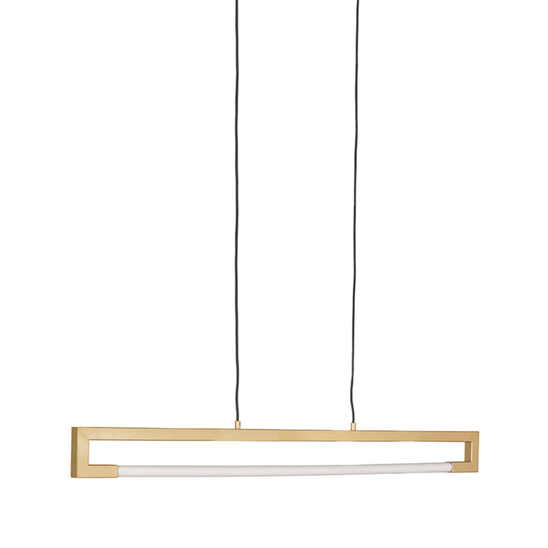 Hanglamp Futuro Metaal Antiek Goud 9x120x118 cm-Hanglampen-LABEL51