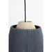 Hanglamp Geef Je Polyester Blauw 26x26x20 cm-Hanglampen-Creating Home