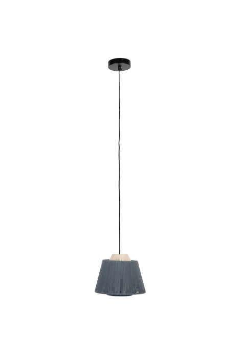 Hanglamp Yumi Polyester Blauw Ø26x20 cm Irrelevant-Tafellampen-Creating Home