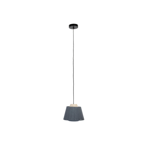 Hanglamp Geef Je Polyester Blauw 26x26x20 cm-Hanglampen-Creating Home