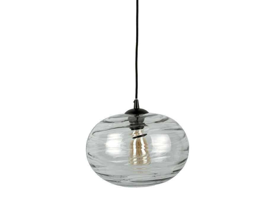 Hanglamp Glamour Bol - Grijs - Ø30cm-Hanglampen-Leitmotiv