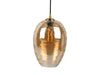 Hanglamp Glamour Cone - Bruin - Ã˜23cm-Hanglampen-Leitmotiv
