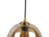 Hanglamp Glamour Cone - Bruin - Ã˜23cm-Hanglampen-Leitmotiv
