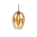 Hanglamp Glamour Cone - Bruin - Ã˜23cm-Hanglampen-Leitmotiv