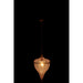 Hanglamp Goud Electrical part L 32 cm 31.5x31.5x57 cm-Hanglampen-J-Line
