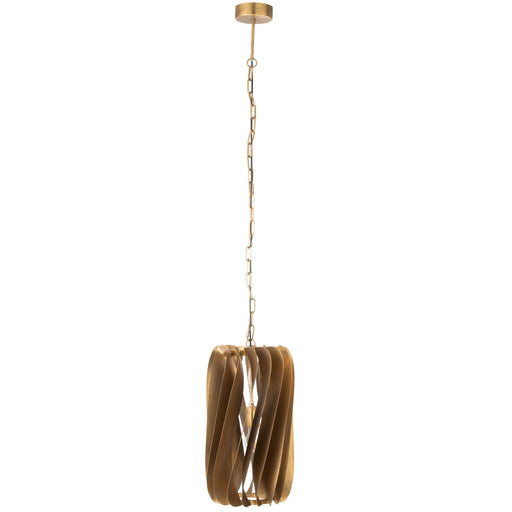Hanglamp Goud Ijzer 28 cm 27.5x27.5x156.5 cm-Hanglampen-J-Line