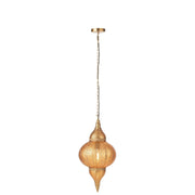 Hanglamp Goud Ijzer S 32 cm 32x32x65 cm-Hanglampen-J-Line