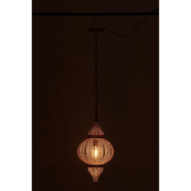 Hanglamp Goud Ijzer S 32 cm 32x32x65 cm-Hanglampen-J-Line