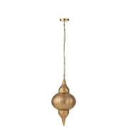 Hanglamp Goud Ijzer S 32 cm 32x32x65 cm-Hanglampen-J-Line