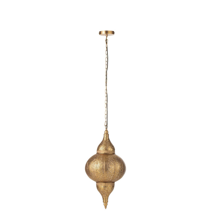 Hanglamp Goud Ijzer S 32 cm-Tafellampen-J-Line
