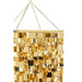 Hanglamp Goud Pvc Vierkant 50 cm-Tafellampen-J-Line