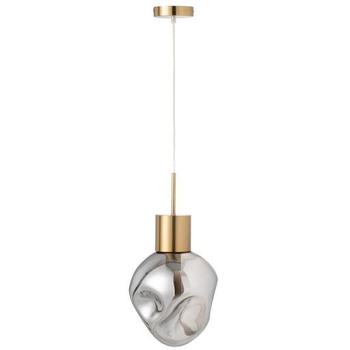 Hanglamp Grijs Ijzer 25 cm 25x25x160 cm-Hanglampen-J-Line