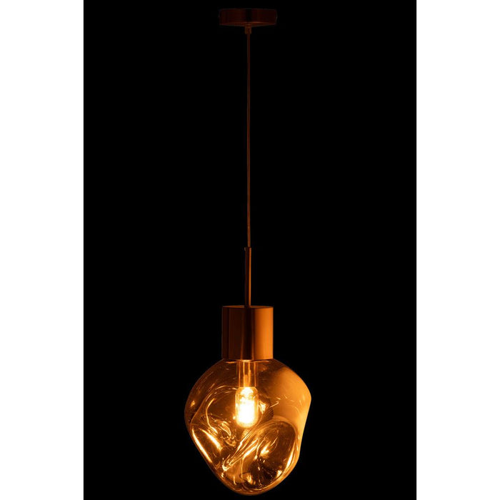 Hanglamp Grijs Ijzer 25 cm 25x25x160 cm-Hanglampen-J-Line
