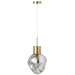 Hanglamp Grijs Ijzer 25 cm-Hanglampen-J-Line