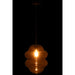 Hanglamp Grijs Ijzer 28 cm-Hanglampen-J-Line