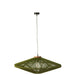 Hanglamp Groen Ijzer L 93 cm-Hanglampen-J-Line