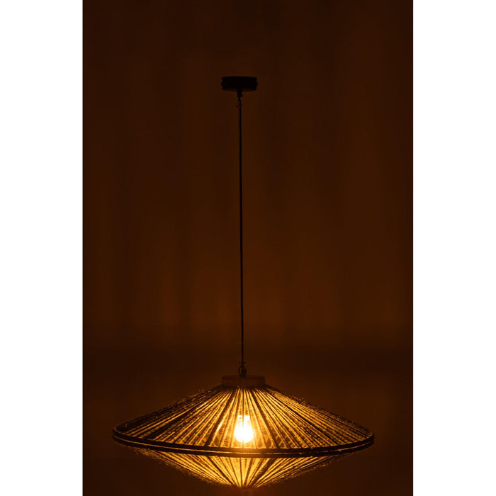 Hanglamp Groen Mangohout hout 78 cm 77.5x77.5x36 cm-Hanglampen-J-Line