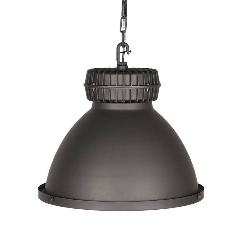 Hanglamp Heavy Duty Metaal Burned Steel 50x50x40 cm-Hanglampen-LABEL51