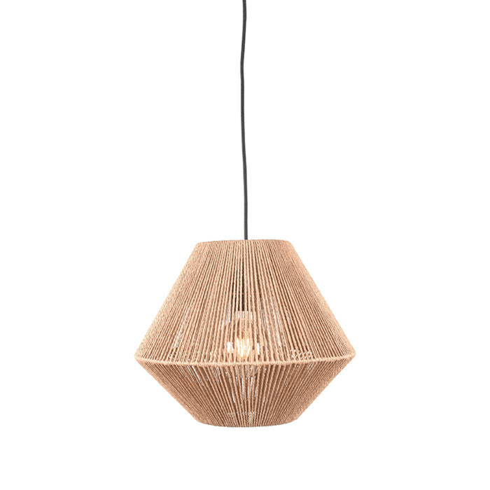 LABEL51 Hanglamp Ibiza - Naturel - Jute - 1-Lichts-Tafellampen-LABEL51