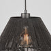 LABEL51 Hanglamp Ibiza - Zwart - Jute - 1-Lichts-Tafellampen-LABEL51