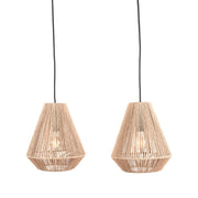 Hanglamp Ibiza Karakteristieke Jute Naturel 33x80x150 cm-Hanglampen-LABEL51