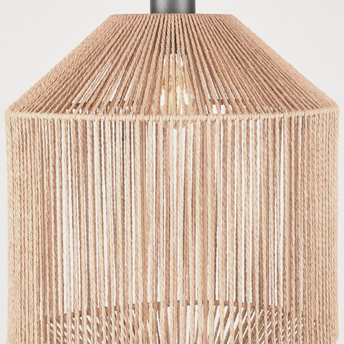 Hanglamp Ibiza - Naturel - Jute - 1-Lichts Cilinder-Hanglampen-LABEL51