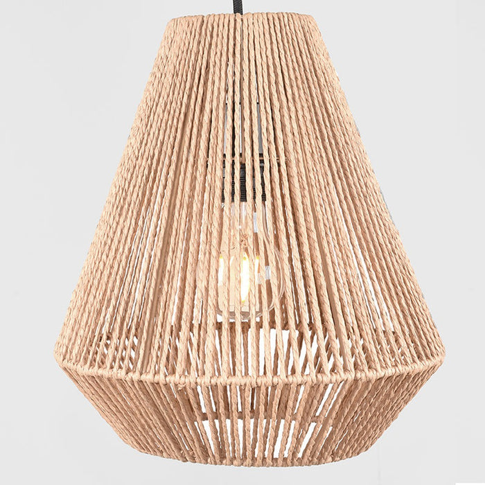 Hanglamp Ibiza - Naturel - Jute - 2-Lichts-Hanglampen-LABEL51