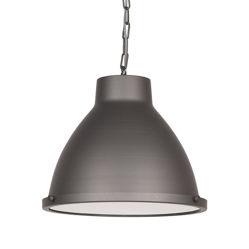 Hanglamp Industry Metaal Burned Steel 45x45x36 cm-Hanglampen-LABEL51