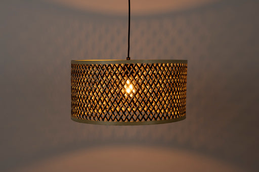 Hanglamp Isla Bamboo Small Bamboo hout Beige Ø33x153 cm E27-Tafellampen-Creating Home