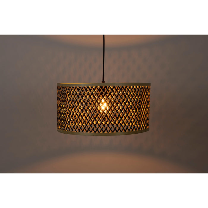 Hanglamp Isla Mix Bamboo Wood Beige 33x33x153 cm-Hanglampen-Creating Home