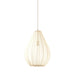 Hanglamp Itela - Bruin - Ã˜38cm-Hanglampen-Light & Living