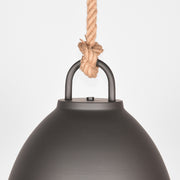 Hanglamp Korf Karakteristieke Metaal Burned Steel 47x47x55 cm-Hanglampen-LABEL51