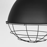 Hanglamp Korf Karakteristieke Metaal Zwart 47x47x55 cm-Hanglampen-LABEL51