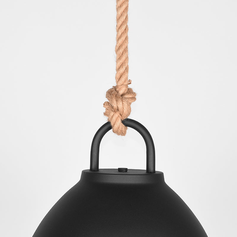 Hanglamp Korf Karakteristieke Metaal Zwart 47x47x55 cm-Hanglampen-LABEL51