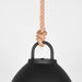 Hanglamp Korf Karakteristieke Metaal Zwart 47x47x55 cm-Hanglampen-LABEL51