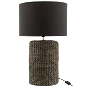 Hanglamp Lampenkap Grijs Cement L 42 cm 42x42x68 cm-Hanglampen-J-Line