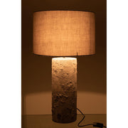 Hanglamp Lampenkap Grijs Kunststof L 42 cm 42x42x72 cm-Hanglampen-J-Line