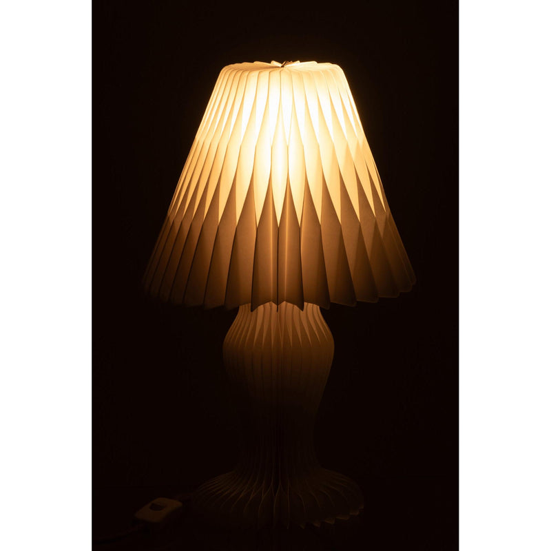 Hanglamp Lampenkap Wit Paper 25 cm 25x25x40 cm-Hanglampen-J-Line