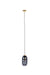 Hanglamp Lauren S Glas Grijs Ø16.5x152 cm E27-Tafellampen-Creating Home