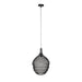 Hanglamp Lena Fijne Iron Zwart 37x37x155 cm-Hanglampen-Creating Home