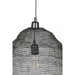 Hanglamp Lena Fijne Iron Zwart 48x48x158 cm-Hanglampen-Creating Home