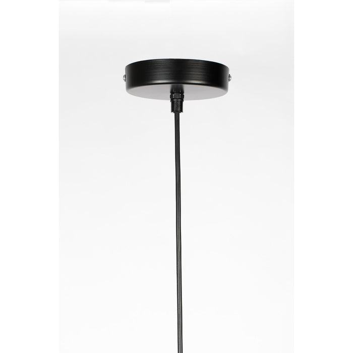 Hanglamp Lena Fijne Iron Zwart 48x48x158 cm
