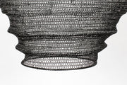 Hanglamp Lena Fijne Iron Zwart 48x48x158 cm-Hanglampen-Creating Home