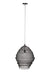 Hanglamp Lena L Metaal Zwart Ø48x158 cm E27-Tafellampen-Creating Home