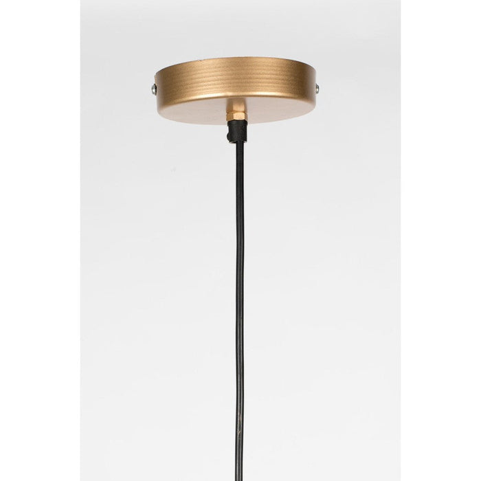 Hanglamp Lena L Brass Metaal Goud Ø48x158 cm E27-Tafellampen-Creating Home