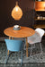 Hanglamp Lena M Brass Metaal Goud Ø37x155 cm E27-Tafellampen-Creating Home