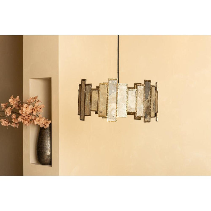 Hanglamp Levan Beige 22 cm-Hanglampen-PTMD